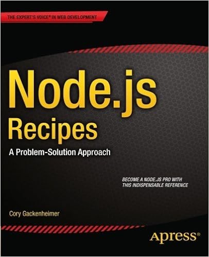 Node.js Recipes: A Problem-Solution Approach